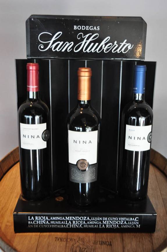 Visita à vinícola San Huberto, em Mendoza, na Argentina